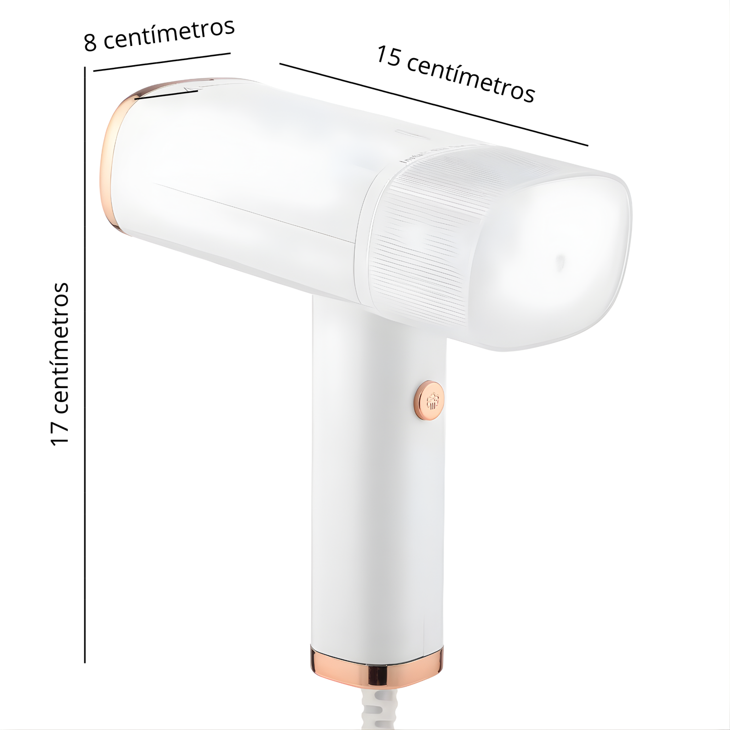 Plancha de Vapor Plegable y Portátil